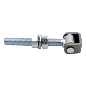 Nastaviteľný dlhý záves M16 pre krídlové brány – oceľový pozinkovaný (seger)