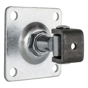 PSG regulovateľný brankový záves M18 so štítom 80×80 mm pozinkovaný