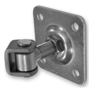 PSG nastaviteľný brankový pán M16 so štítom 75×75×4 mm oceľový