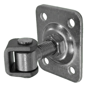 PSG brankový pant nastaviteľný M16 so štítkom obdĺžnikovým 75x55 mm pozinkovaný