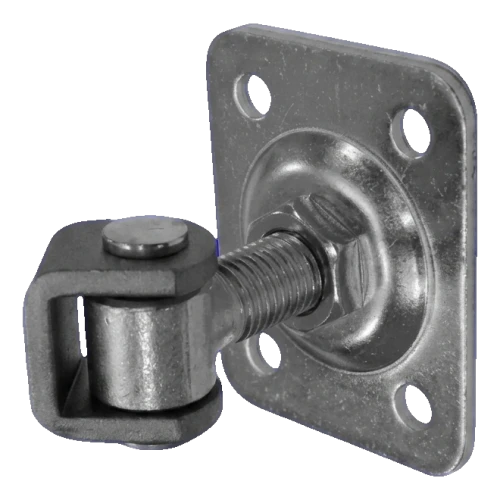 PSG nastaviteľný brankový pánt M16 s obdĺžnikovým štítom 75×55 mm 001-388 (1)