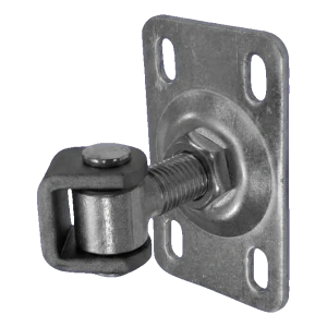 Nastaviteľný brankový pant M20 oceľový so základňou 120×75 mm