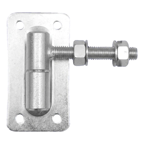 PSG nastaviteľný valcovaný pánt na brány fi30 M18 so štítkom 160×85 mm 001-401 (1)