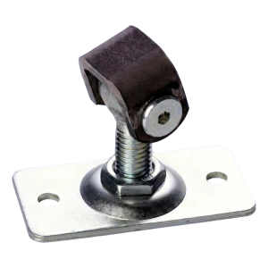 Nastaviteľný záves na bránku s obdĺžnikovou platničkou M12 75×38 mm oceľový pozinkovaný