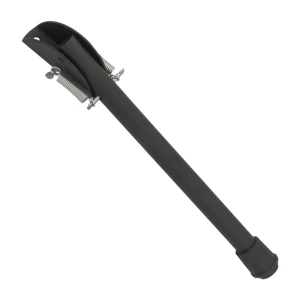 Pružinová blokovacia nôžka dverí oceľová 265 mm čierna