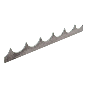 Oplotová protivlomná lišta oceľová H33 mm – dĺžka 2000 mm