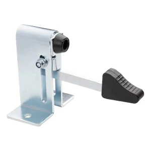 PSG zarážka pre krídlové brány s blokádou – nastaviteľná, oceľová, pozinkovaná