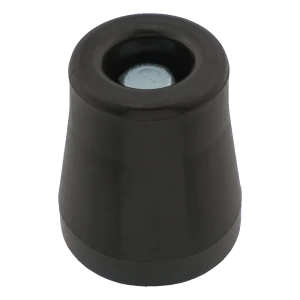 Gumový nárazník na dvere priskrutkovaný čierny ø49 mm – veľký