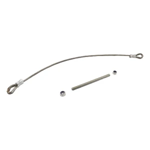 PSG bezpečnostné lanko z nehrdzavejúcej ocele pre krídlovú bránu 700 mm