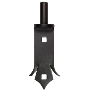 Ozdobný čap pásového závesa fi 14 mm pre krídlové brány – na priskrutkovanie