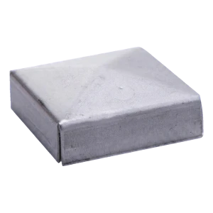 Postal – oceľová obálková strieška na oplotový stĺpik 60×60 mm