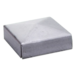 Postal – oceľová obálková strieška na plotový stĺpik 80×80 mm