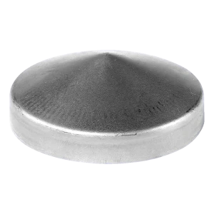 Postal – oceľová strešička na oplotenie pre okrúhly stĺpik Fi 90 mm