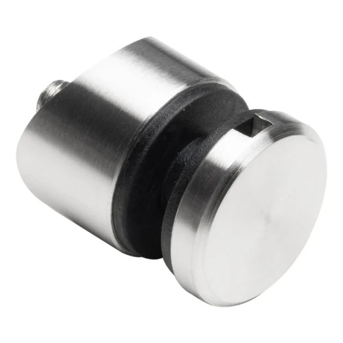 Bodový úchyt na sklo 6-12mm fi 30/13/M8x40 AISI304 systém 42,4 satén 000-521 (1)