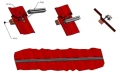 Skrutka s Dvojitým Závitom pre Adaptéry a Trojuholníky - M10x300 PV-06-03 (2)