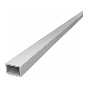 Hliníková obdĺžniková rúra 15×25×2 mm – uzavretý profil EN AW-6060, L=2000 mm