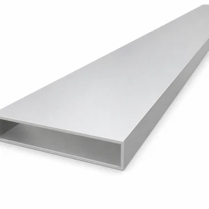 Hliníková obdĺžniková rúra 20×100×2 mm – uzavretý profil L=2000 mm EN AW-6060
