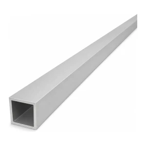 Hliníková štvorcová rúra 25×25×2 mm – uzavretý profil D=2000 mm EN AW-6060