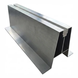 Hliníkový trapézový mostík H100 L330 s tesnením EPDM 2 mm pre montáž FV panelov