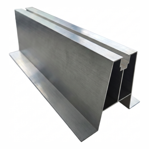 Hliníkový trapézový mostík H100 L330 s tesnením EPDM 2 mm pre montáž FV panelov 001-778 (1)