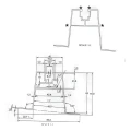 Trapézový šikmý mostík s tesnením EPDM H63 L330 – hliníkový strešný adaptér PV 001-776 (2)