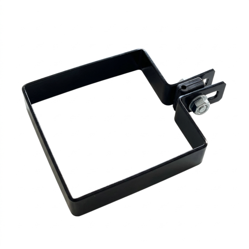 Koncová objímka na plotové panely 100x100 mm čierna 000-782 (1)