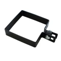 Koncová objímka na plotové panely 100x100 mm čierna 000-782 (2)