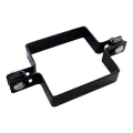 Objímka medzisúčasná pre plotové panely 100x100 mm čierna 000-778 (1)