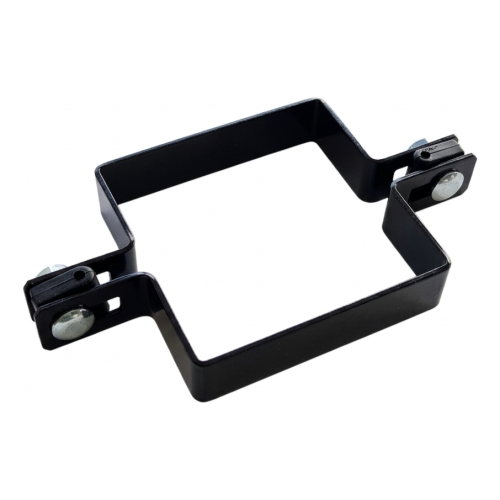Objímka medzisúčasná pre plotové panely 100x100 mm čierna 000-778 (1)