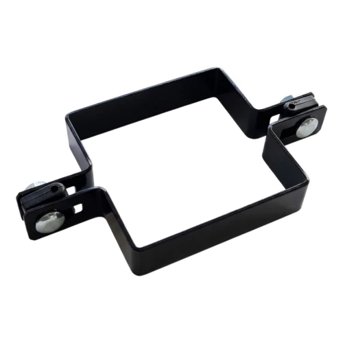 Objímka medzisúčasná pre plotové panely 100x100 mm čierna 000-778 (1)