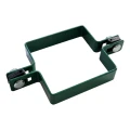 Stredová objímka na panelové ploty 100x100 mm zelená 000-779 (1)