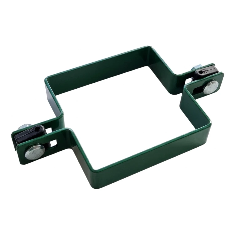 Stredová objímka na panelové ploty 100x100 mm zelená 000-779 (1)