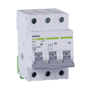 Nadprúdový istič 6 kA, char. B, 16 A, 3-pólový