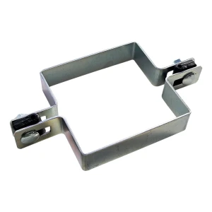 Sprostredkujúca objímka na panelové oplotenie 100x100 mm pozink