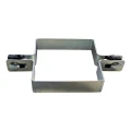 Sprostredkujúca objímka na panelové oplotenie 100x100 mm pozink 000-777 (2)