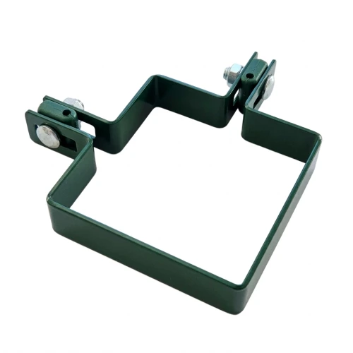 Rohová svorka pre plotové panely 100x100 mm zelená 000-775 (1)
