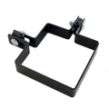 Rohová spona na plotové panely 100x100 mm čierna 000-774 (1)