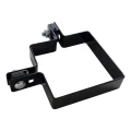 Rohová spona na plotové panely 100x100 mm čierna 000-774 (2)