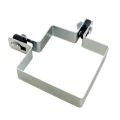 Rohová objímka na plotové panely 100x100 mm pozinkovaná 000-773 (2)