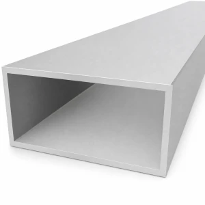 Hliníková obdĺžniková rúra 60×120×4 mm – uzavretý profil L=2000 mm