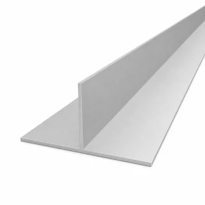 Hliníkový T-profil EN AW-6060 – profil T 100×50×2 mm, dĺžka 2000 mm