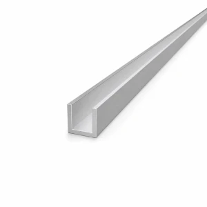 Hliníková U-lišta 20×20×2 mm – profil C/U dĺžka 2000 mm