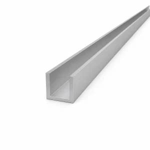 Hliníkový U-profil 25×25×3 mm – profil C/U EN AW-6060 L=2000 mm