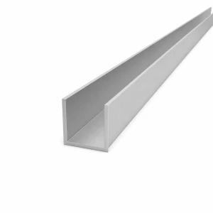 Hliníkový profil C/U 30×30×2 mm – EN AW-6060, dĺžka 2000 mm