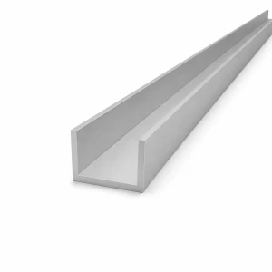 Hliníková U-lišta 40×25×3 mm – otvorený profil C/U, dĺžka 2000 mm