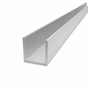 Hliníkový C/U profil 40×40×3 mm – priečny rez C/U EN AW-6060, L=2000 mm