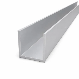 Hliníková U-lišta 50×50×4 mm – profil C/U dĺžka 2000 mm