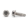 Samovrtná skrutka DIN 7504 K 4,8x19 mm – nerezová oceľ A2, šesťhranná hlava s prírubou 001-923 (1)