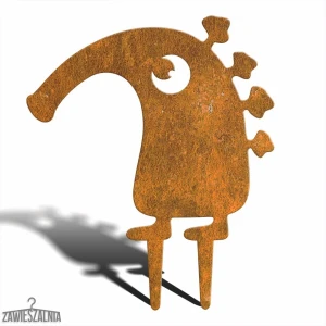 Záhradná dekorácia Príšerný Netvor Lutin M 33×39 cm, corten oceľ