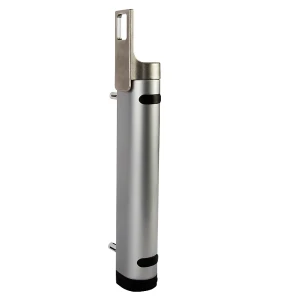 Locinox Rhino – hydraulický samozatvárač brány 180° s reguláciou dovretia, strieborný